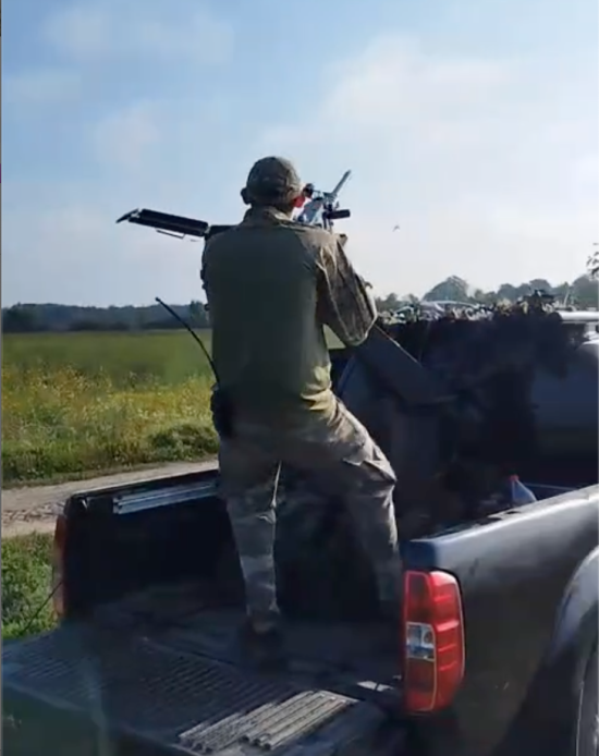 ЗСУ показали, як збивали ракету на межі Закарпаття та Львівщини (відео)