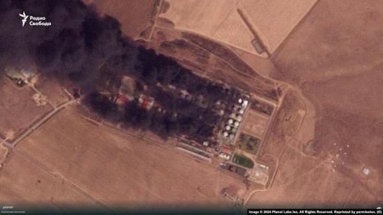 Удар по нафтобазі Пролетарська: у Мережі показали нові супутникові фото наслідків