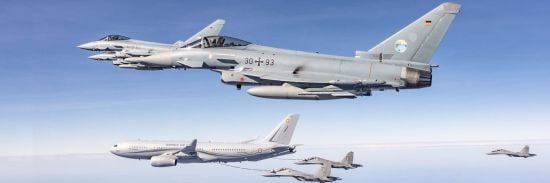 Повітряні сили Швеції та Німеччини перехопили російський літак-розвідник над Балтією