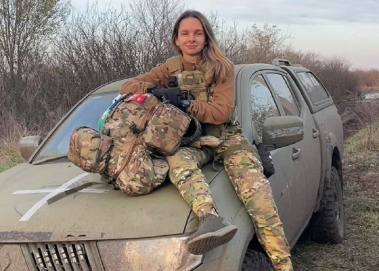 В Києві попрощалися з медикинею "Госпітальєрів" Мулькевич, яка загинула під час атаки дронів на Харківщині