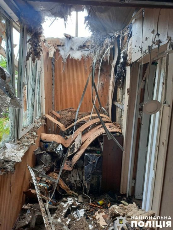 Росіяни дроном атакували Херсонщину, постраждав правоохоронець