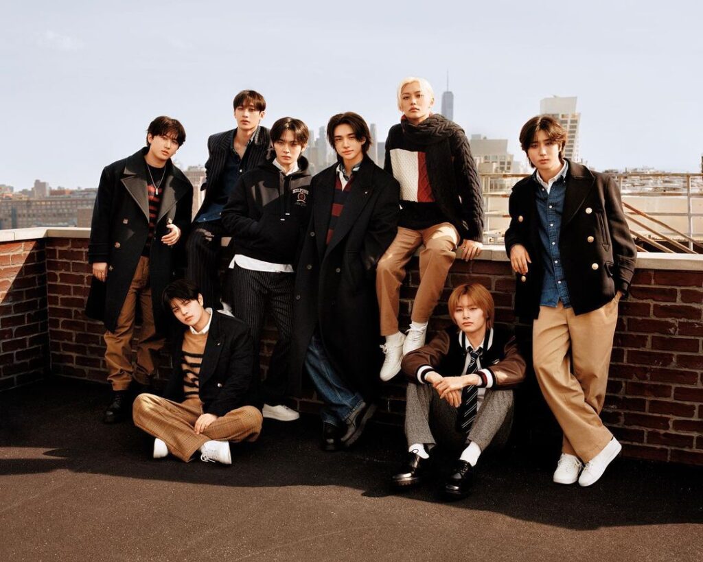 Учасники гурту Stray Kids представили колекцію Tommy Hilfiger Осінь-2024