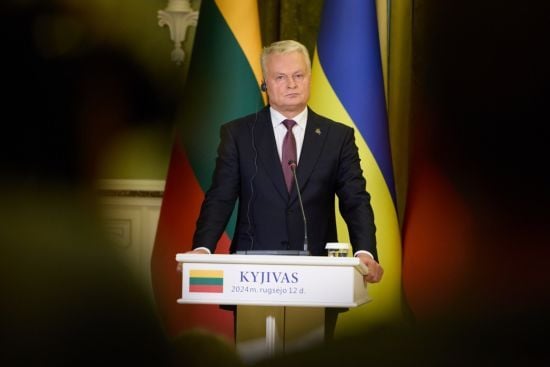 Президент Литви назвав розмір військової підтримки для України Президент Литви назвав розмір військової підтримки для України