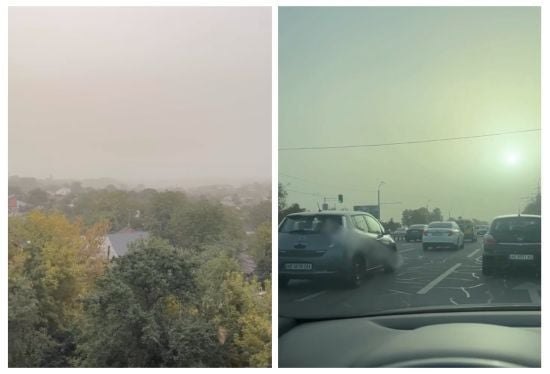 Пилова буря накрила Дніпро, Харків та Полтаву (фото, відео)