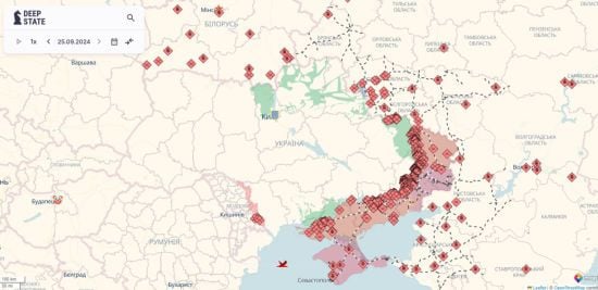 У DeepState повідомили про просування ворога (мапа)
