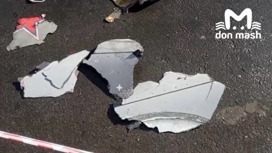 У російському Таганрозі розбився важкий розвідувально-ударний БпЛА "Оріон" (відео)