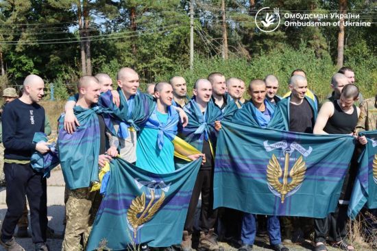 СБУ показала ексклюзивне відео обміну полоненими (відео)