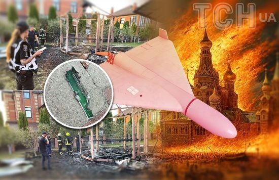 У Києві уламки дронів впали на житловий будинок та дитячий садок