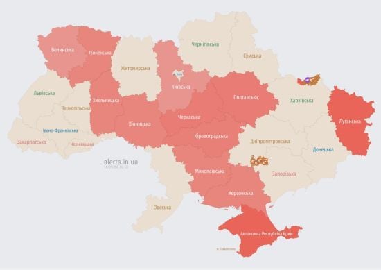 На Xмельниччині лунають вибухи - моніторингові канали