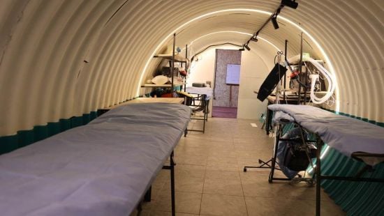 Метінвест Ахметова побудував для ЗСУ перший в Україні сталевий підземний шпиталь Метінвест Ахметова побудував для ЗСУ перший в Україні сталевий підземний шпиталь