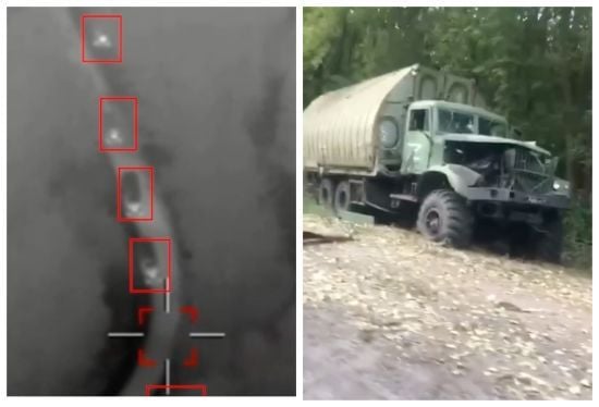 ССО розгромили російську колону на Курщині: який результат (відео)