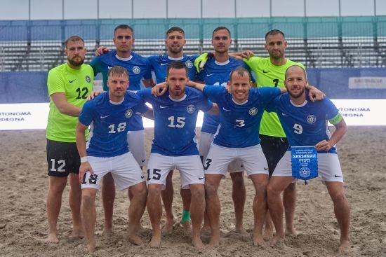 Збірна Естонії з пляжного футболу відмовилась грати проти Білорусі у Суперфіналі Євроліги