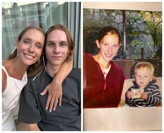 Катерина Осадча показала небачені фото з 22-річним сином і звернулася до нього: "Доросліший за мене"