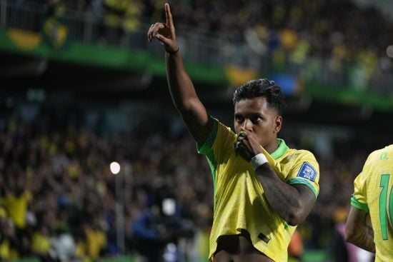 Гол зірки "Реала" приніс збірній Бразилії непросту перемогу у відборі на ЧС-2026 (відео)