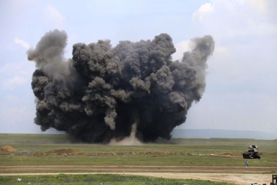 У Запоріжжі чути вибухи