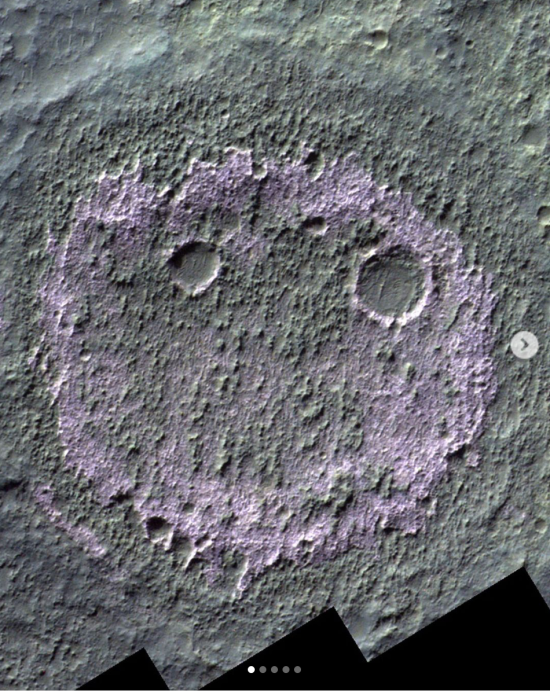 На Марсі знайшли унікальний "смайл": що про це кажуть вчені (фото)