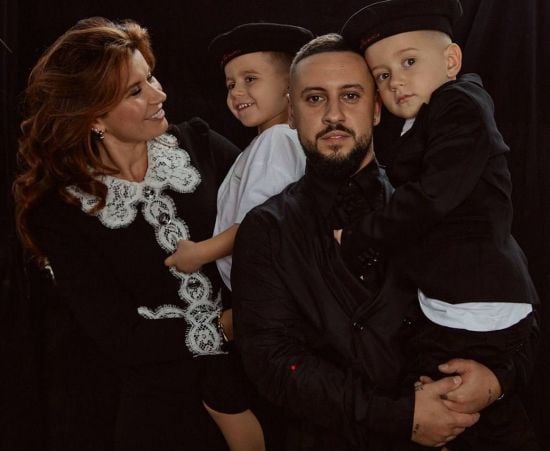 Вагітна дружина Монатіка показала, як з дітьми ховалася в укритті від дронів: "Дуже перелякались"