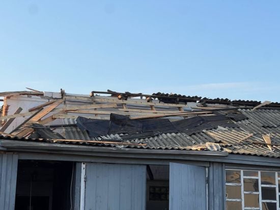 Російський дрон розвалив будинок у білоруському Гомелі: фото