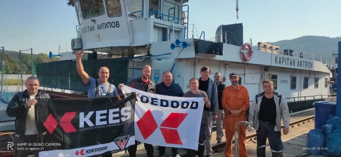 В Австрії завершили випробування українського судна Kapitan Antypov