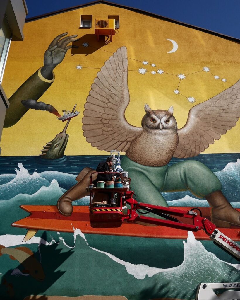 У Києві зʼявився мурал, присвячений ГУР