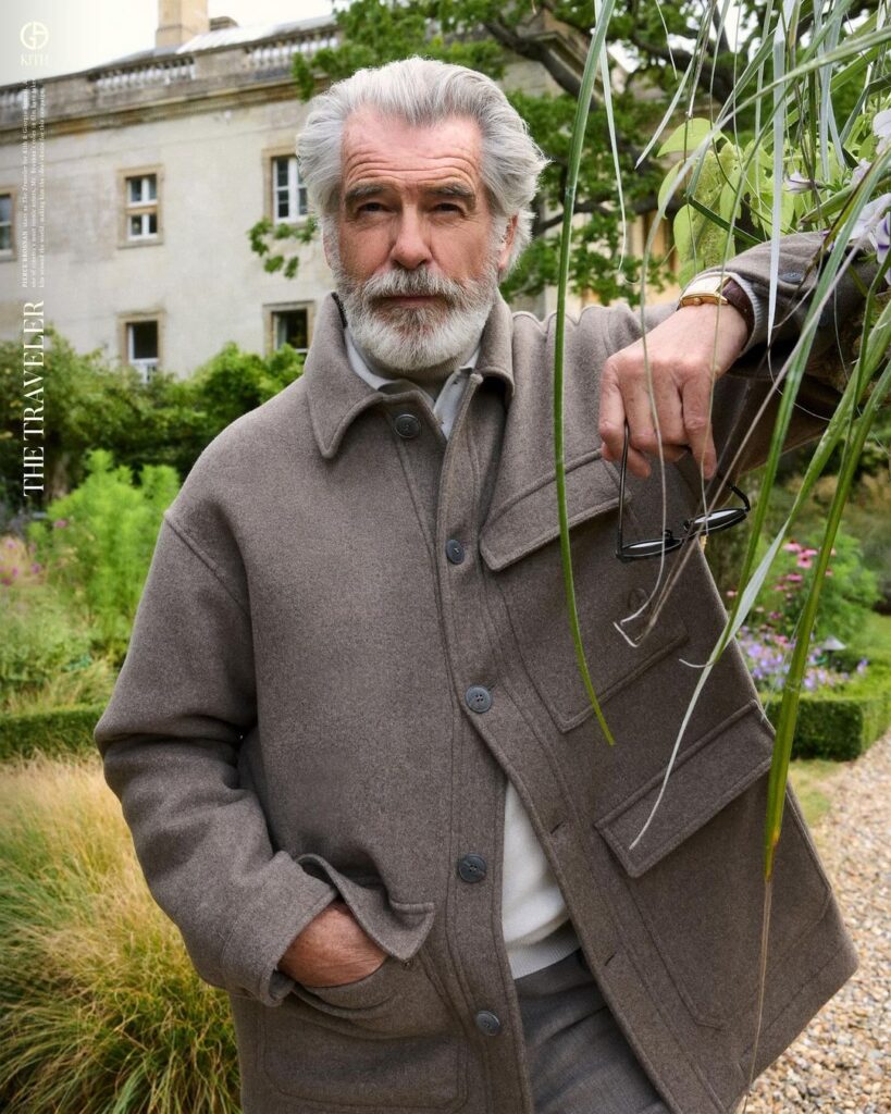 Пірс Броснан — нове обличчя колекції Kith & Giorgio Armani