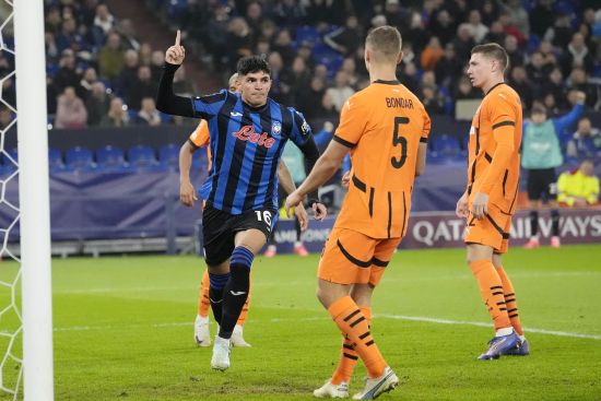 "Шахтар" з травмою Степаненка розгромно програв "Аталанті" в Лізі чемпіонів (відео)