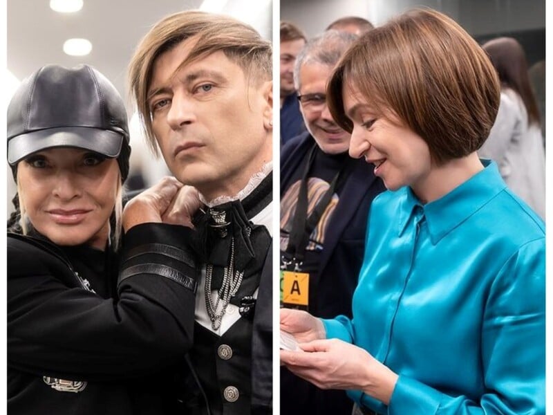"Вірна шанувальниця". Президентка Молдови Санду відвідала в Кишиневі концерт Вайкуле і "Би-2". Фото