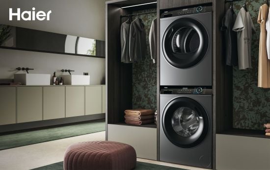 Haier I-Pro 3 — пральні та сушильні машини у стильному антрацитовому кольорі