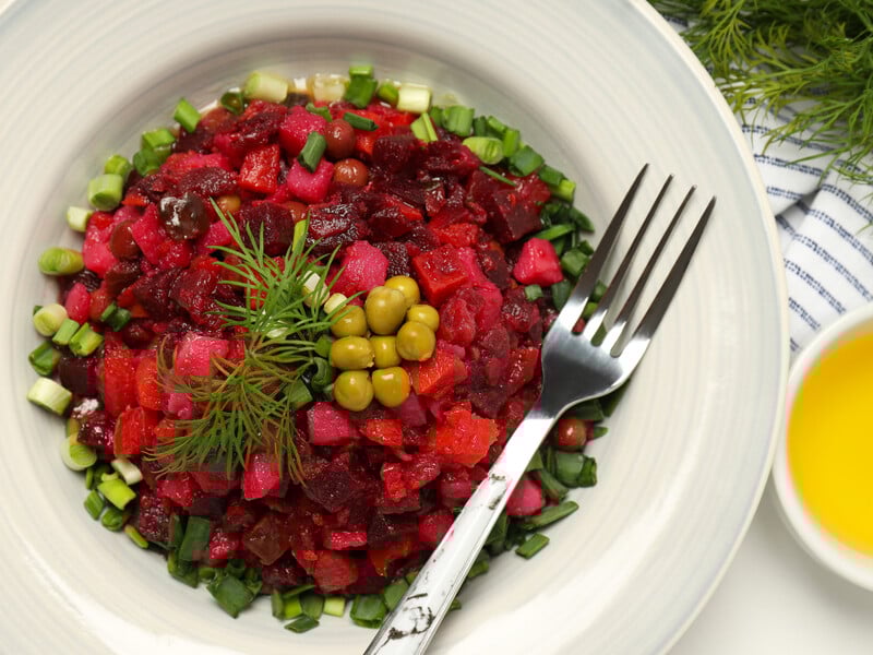 Підготуйте овочі саме так – і у вас вийде смачний класичний вінегрет Підготуйте овочі саме так – і у вас вийде смачний класичний вінегрет