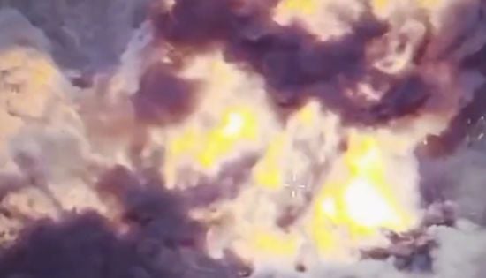 Ефектна детонація: ЗСУ ліквідували "Град" окупантів (відео)