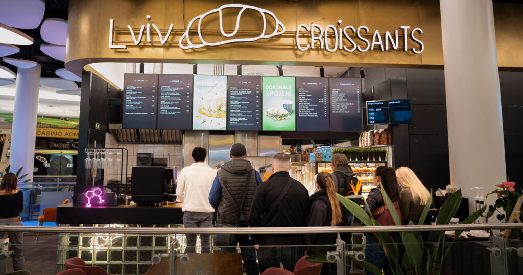 Lviv Croissants відкрили перший заклад у Чехії Lviv Croissants відкрили перший заклад у Чехії