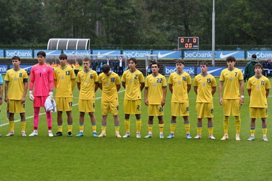 Збірна України U-17 зазнала поразки в заключному матчі першого раунду відбору на Євро-2025