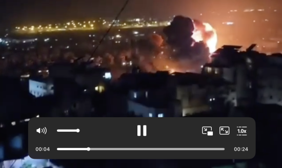 Ізраїль розпочав військову операцію в Лівані: завдає масованих ударів по Бейруту