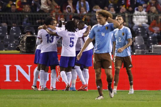 Ліга націй: Франція в меншості втримала перемогу над Бельгією, Італія розбила Ізраїль (відео)