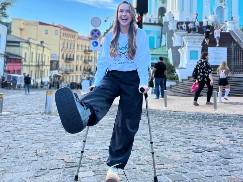 Світоліна зробила перші кроки після операції під хіт гурту "Океан Ельзи". Відео