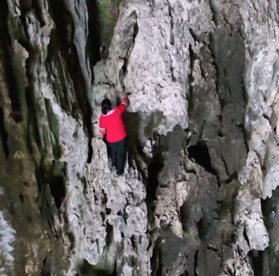 "Жінка-павук" вилізла на 108-метрову скелю без страхувального спорядження та рукавичок – фото