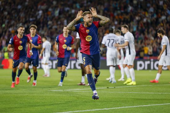 Ліга чемпіонів: "Барселона" знищила "Янг Бойз", "Манчестер Сіті" розбив "Слован" з українцем (відео)