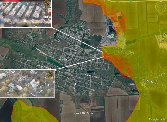 Окупанти зайшли в Селидове і вже розвішують свої прапори — аналітик Bild (карта)