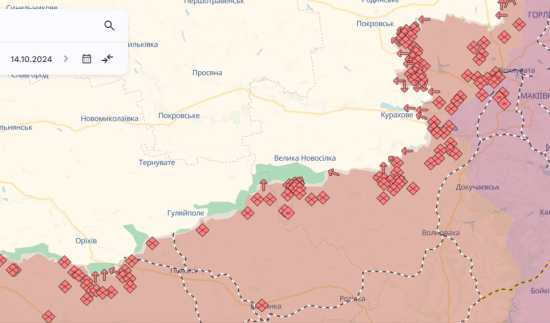 РФ активізувалася на межі Запоріжжя і Донеччини – Братчук