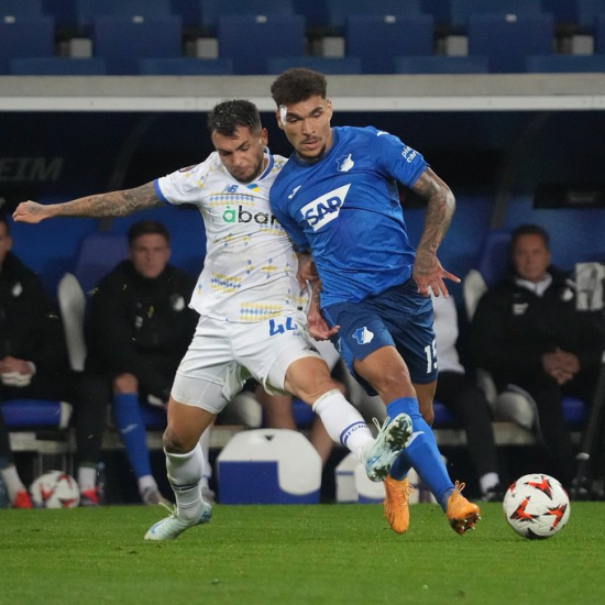 "Динамо" поступилося "Гоффенгайму" в другому матчі основного раунду Ліги Європи (відео)