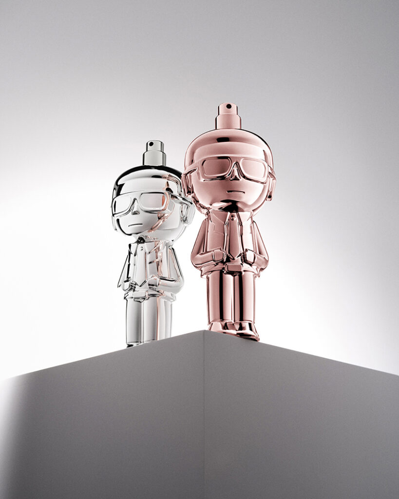 KARL LAGERFELD представляє новий неповторний дует ароматів у виготовлених на замовлення унікальних рельєфних флаконах