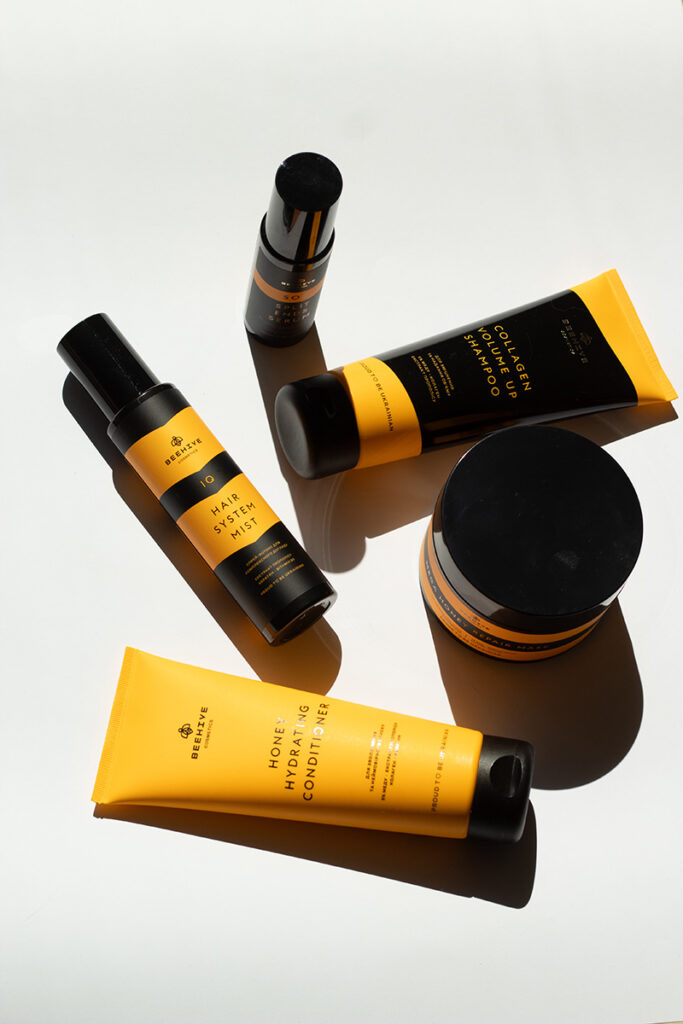 Нова косметика для волосся Beehive Cosmetics із українським медом