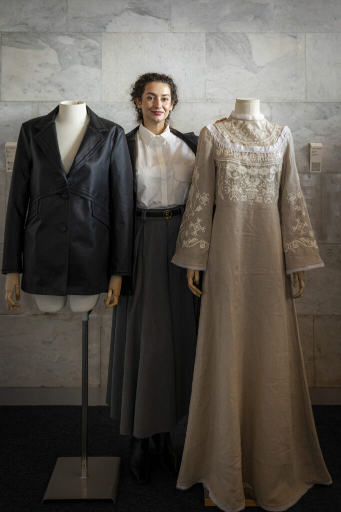 Small Talk: Наталія Гергелюк, засновниця бренду GAPTUVALNYA про створення піджаку з шкіри з міцелію