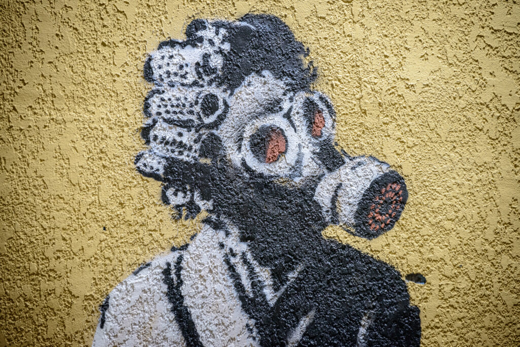 Графіті Бенксі зберігатиметься у Києво-Печерській лаврі