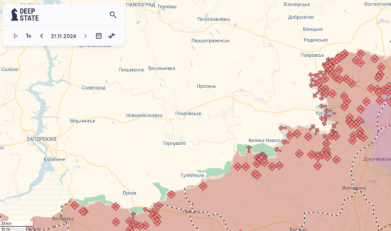 Білецький: Запорізька область – небезпечний напрямок, РФ вже почала штурми