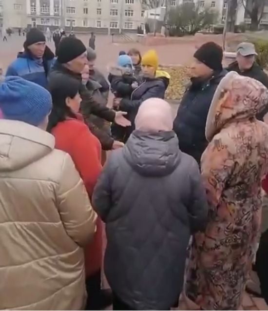 На Курщині біженці з Суджі вийшли на протест: що вони вимагали