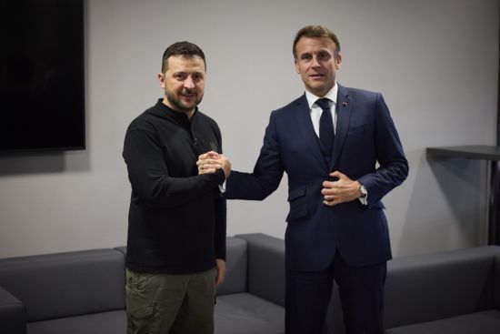Зеленський зустрівся з Макроном: про що говорили