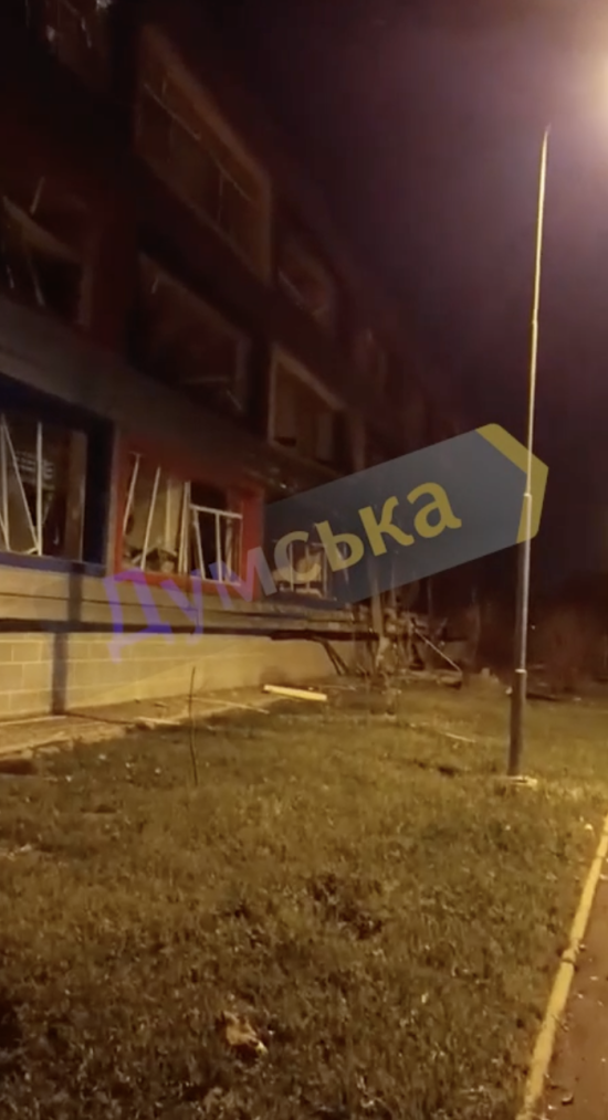 Унаслідок атаки ворожих безпілотників в Одесі постраждали 9 локацій - соцмережі