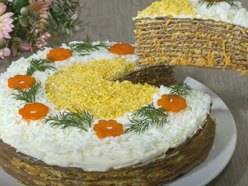 Додайте це в тісто – і млинці не порвуться. Рецепт ніжного печінкового торта з ідеальним смаком Додайте це в тісто – і млинці не порвуться. Рецепт ніжного печінкового торта з ідеальним смаком