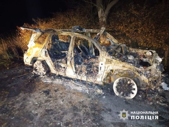Автівка згоріла вщент: на Одещині у моторошній ДТП загинули двоє осіб